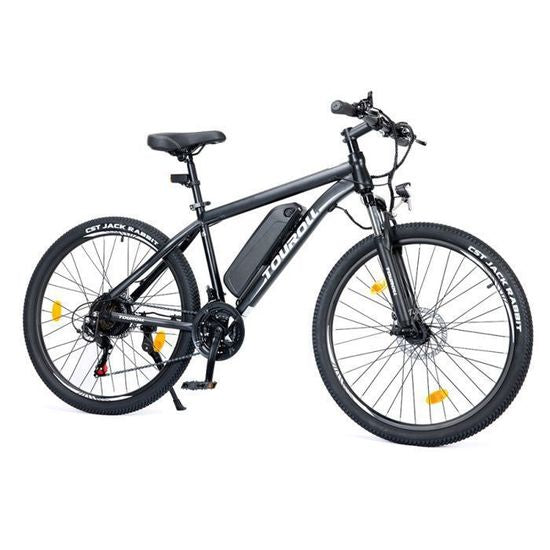 Vélo Électrique VTT Touroll U1 26 - Moteur 250W - Batterie 13 Ah -- Autonomie 65 km - Pneus Tout