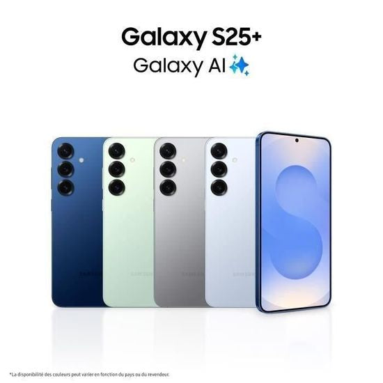 SAMSUNG Galaxy S25 Plus AI Smartphone 256 Go Gris ( Meilleur Prix)