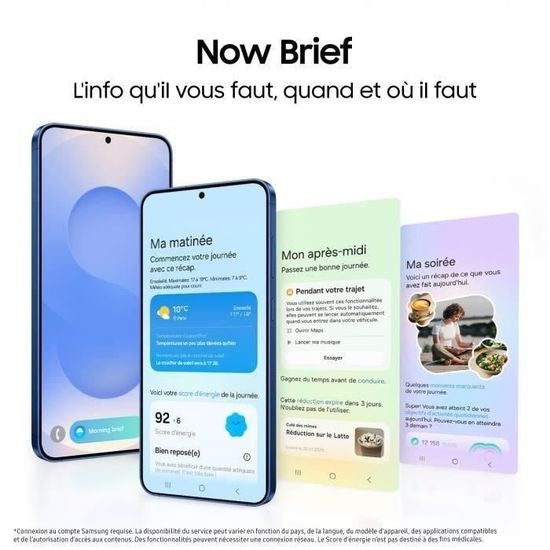 SAMSUNG Galaxy S25 Plus AI Smartphone 256 Go Gris ( Meilleur Prix)